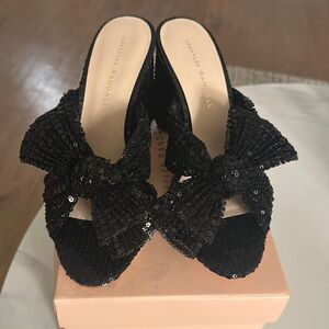 Loeffler Randall Penny knotted sequin sandal